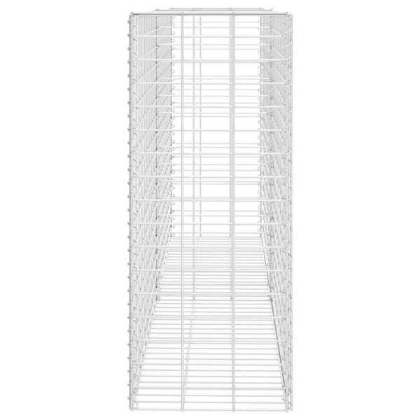 Vidaxl Gabion Basket Galvanised Steel 85X30x200 Cm Gabion Baskets