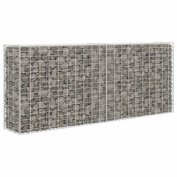Vidaxl Gabion Basket Galvanised Steel 85X30x200 Cm Gabion Baskets