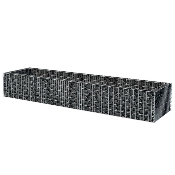 Gabion Raised Bed Steel 360X90x50 Cm Raised Garden Beds
