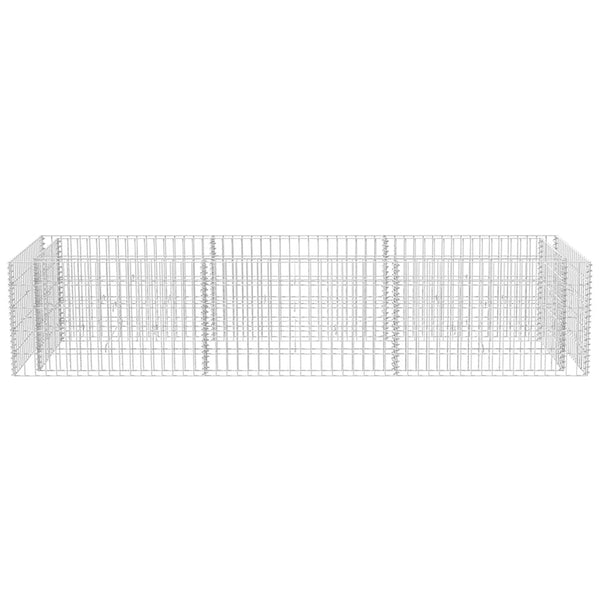 Vidaxl Gabion Raised Bed Steel 270X90x50 Cm Raised Garden Beds