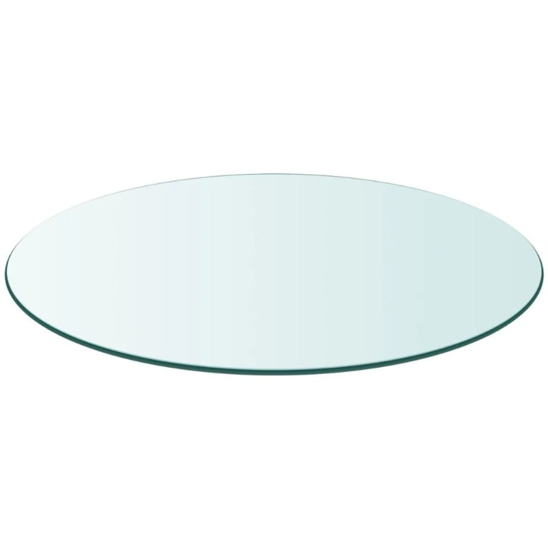 Table Top Tempered Glass Round 600 Mm Tables