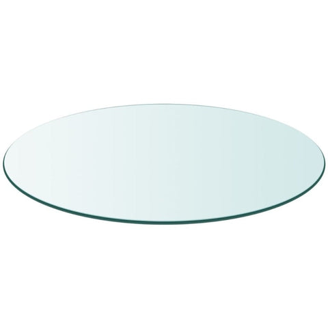 Table Top Tempered Glass Round 700 Mm Tables