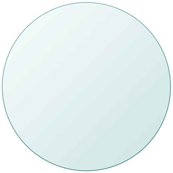 Vidaxl Table Top Tempered Glass Round 900 Mm Tables