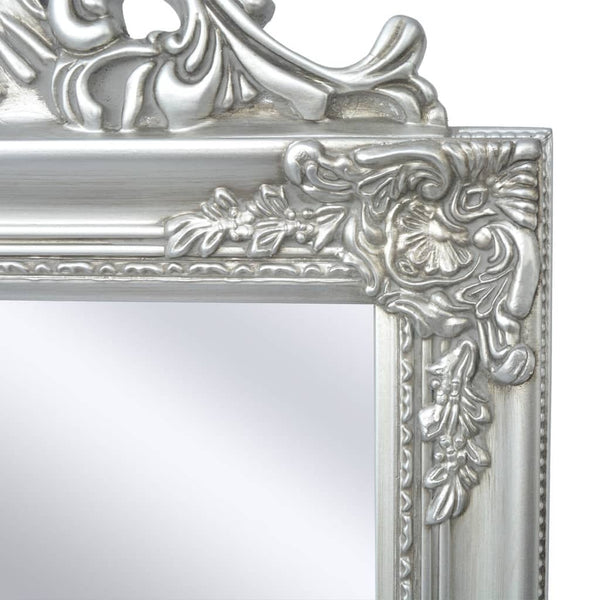 Free-Standing Mirror Baroque Style 160X40 Cm