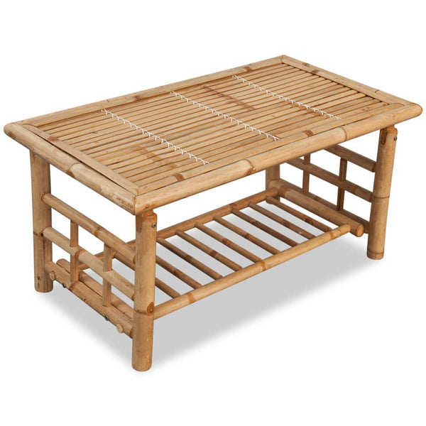 Vidaxl Coffee Table Bamboo 90X50x45 Cm Coffee Tables