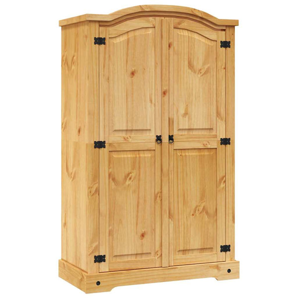 Vidaxl Wardrobe Mexican Pine Corona Range 2 Doors Wardrobes