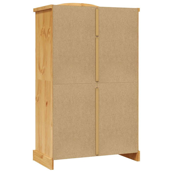Vidaxl Wardrobe Mexican Pine Corona Range 2 Doors Wardrobes