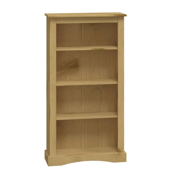 Bookshelves 4 Tier Bookcase Mexican Pine Corona Range 81X29x150 Cm