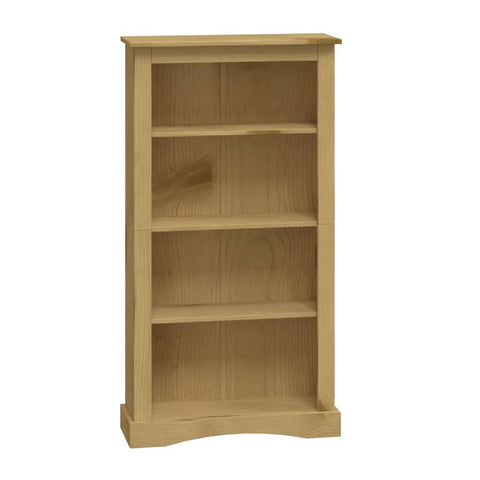 Bookshelves 4 Tier Bookcase Mexican Pine Corona Range 81X29x150 Cm