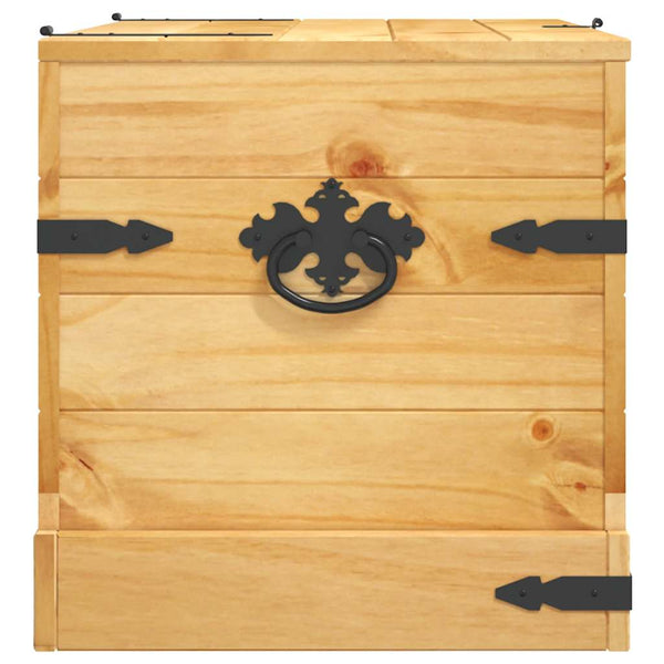 Vidaxl Storage Chest Mexican Pine Corona Range 91X49.5X47 Cm Blanket Boxes