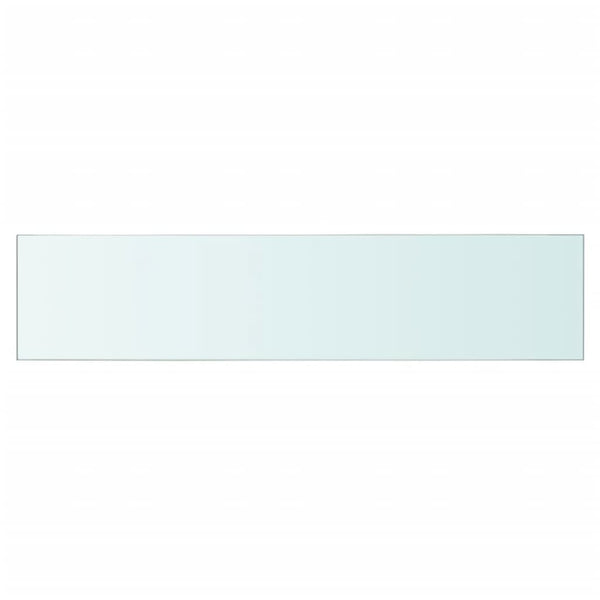 Shelf Panel Glass Clear 60X12 Cm Wall Shelves