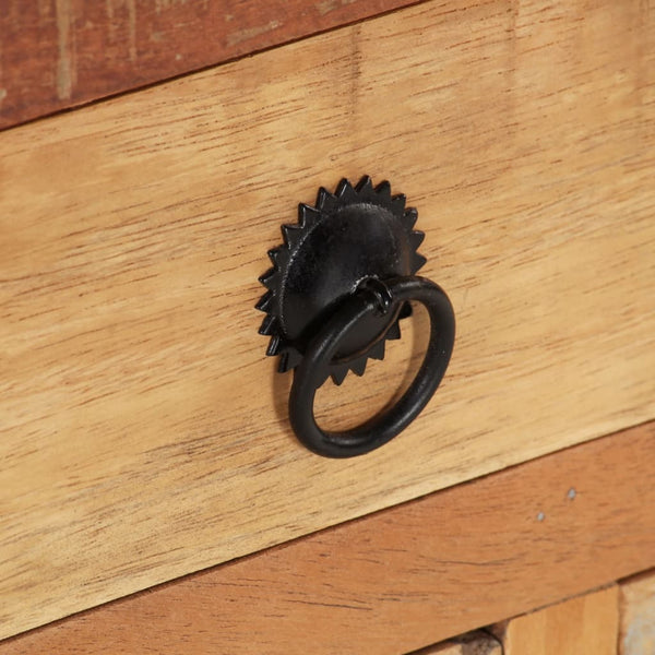 Coffee Table Reclaimed Wood 70X70x38 Cm Coffee Tables