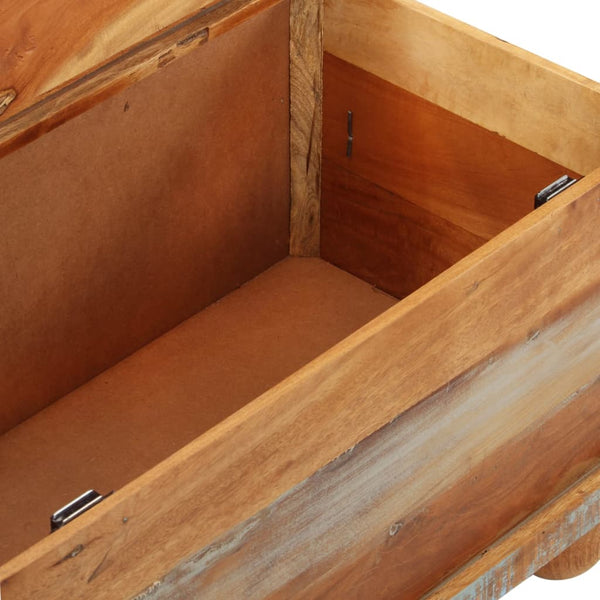 Coffee Table Reclaimed Wood 70X70x38 Cm Coffee Tables