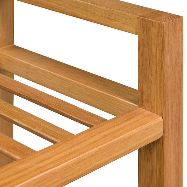 Vidaxl Shoe Rack With 2 Shelves 50X27x40 Cm Solid Oak Wood Shoe Racks
