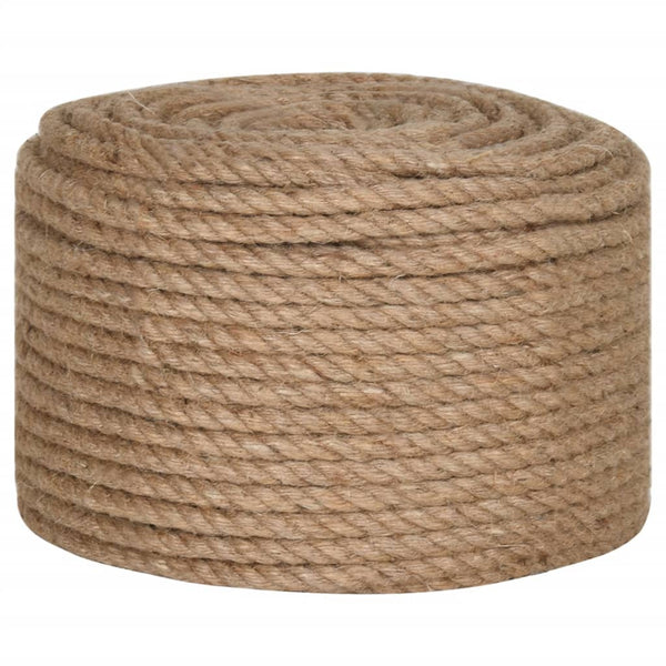 Vidaxl Rope 100% Jute 10Mm 100M Plant Ties & Supports