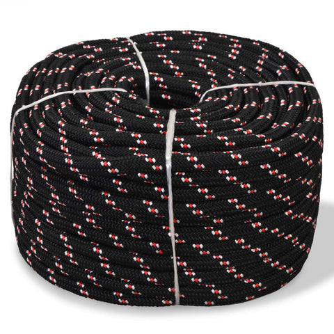 Polypropylene 10 Mm 50 Black Marine Rope