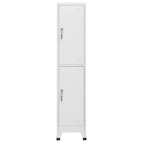 Locker Cabinet With 2 Compartments 38X45x180 Cm