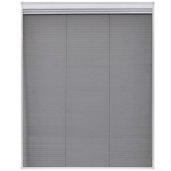 Plisse Insect Screen For Windows Aluminium 80X100 Cm With Shade