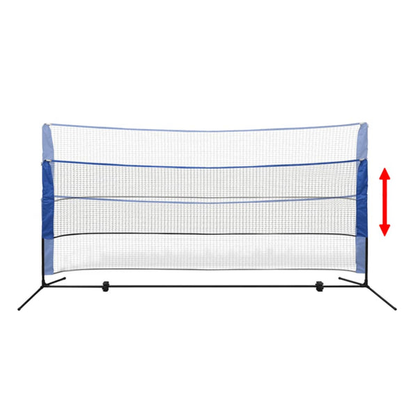 Badminton Net Set With Shuttlecocks 300X155 Cm