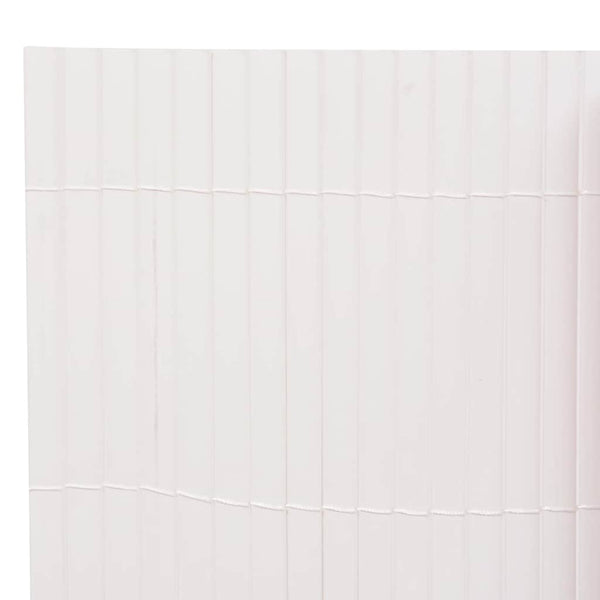 Vidaxl Double Sided Garden Fence 90X300 Cm White Garden Privacy Screens