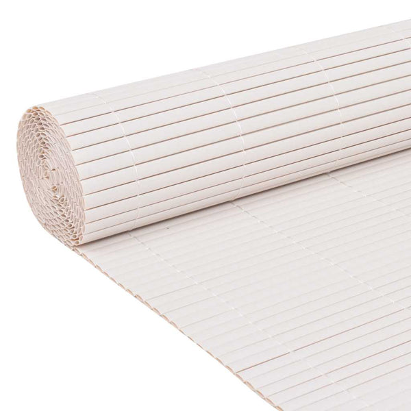 Vidaxl Double Sided Garden Fence 90X300 Cm White Garden Privacy Screens