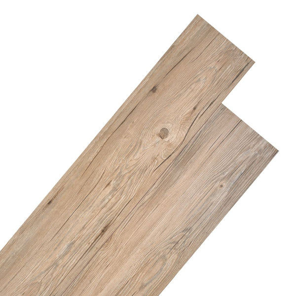 Pvc Flooring Planks Non Self Adhesive Oak Brown 2 Millimetre 5.26 Square Metre Other Flooring & Tiles