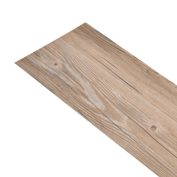 Pvc Flooring Planks Non Self Adhesive Oak Brown 2 Millimetre 5.26 Square Metre Other Flooring & Tiles