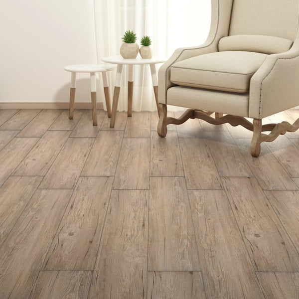 Pvc Flooring Planks Non Self Adhesive Oak Brown 2 Millimetre 5.26 Square Metre Other Flooring & Tiles