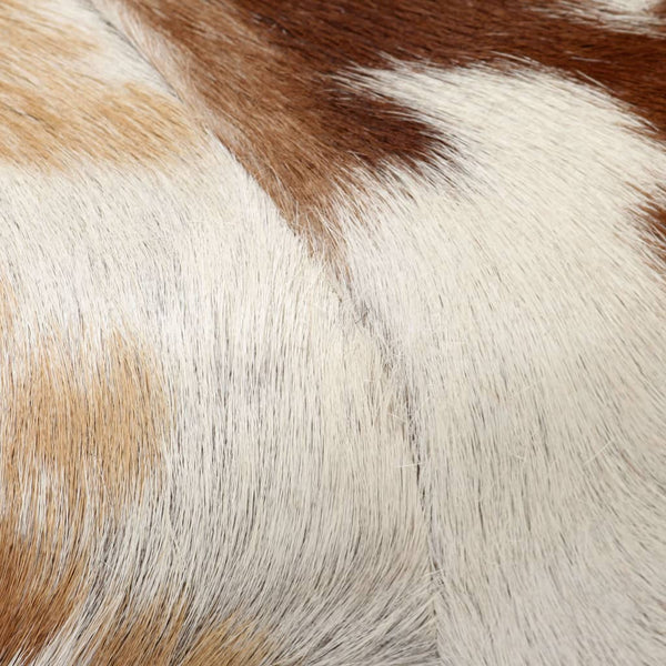 Stool Genuine Goat Leather 60X30x50 Cm