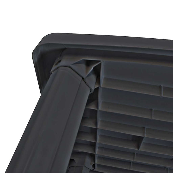 Vidaxl Garden Table Anthracite 101X68x72 Cm Plastic Patio & Garden Tables