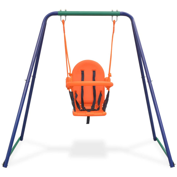 2-In-1 Single Swing And Toddler Orange