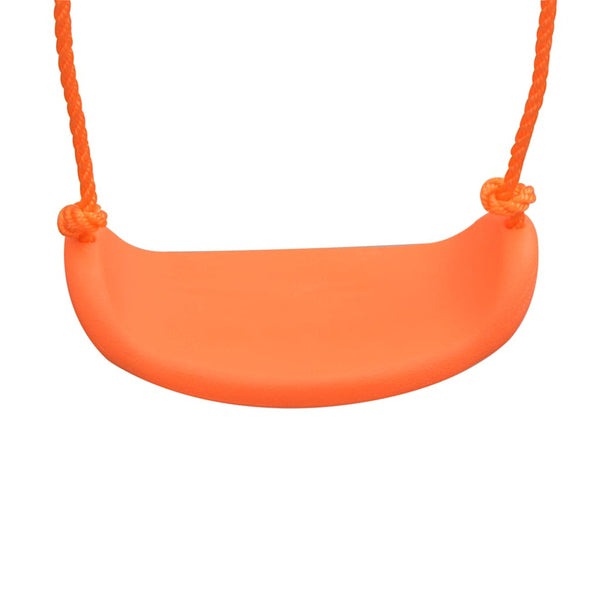 Vidaxl 2 In 1 Single Swing And Little One Orange Outdoor Swings