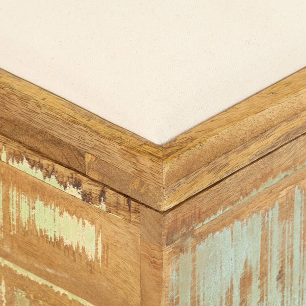 Vidaxl Storage Bench Solid Reclaimed Wood 80X40x40 Cm Benches Bar Stools