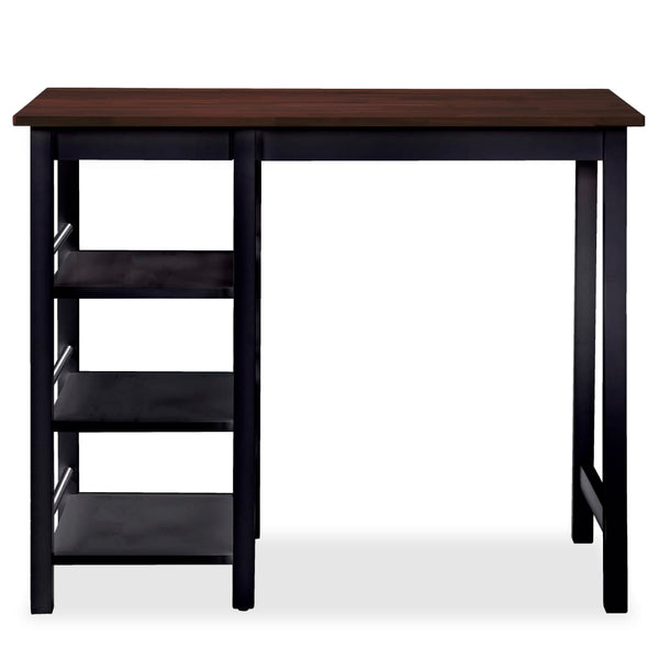 Vidaxl Bar Set 3 Pieces Mdf Black Benches Bar Stools