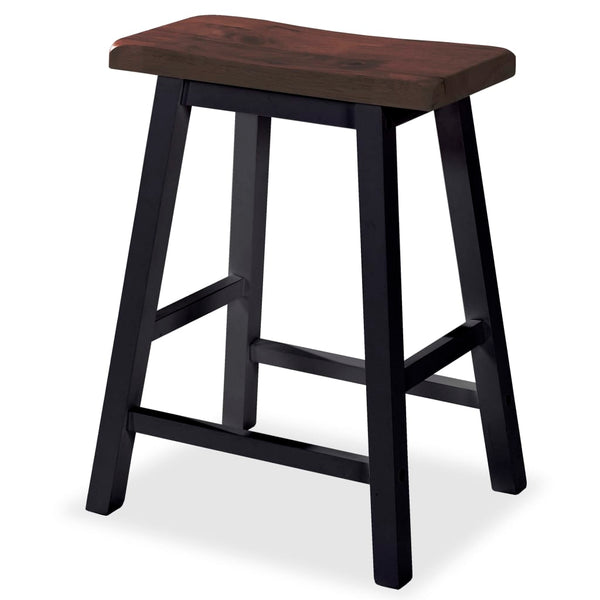 Vidaxl Bar Set 3 Pieces Mdf Black Benches Bar Stools