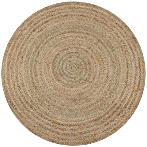 Area Rug Braided Jute Round Rugs
