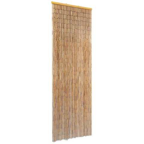Vidaxl Insect Door Curtain Bamboo 56X185 Cm Curtains & Drapes