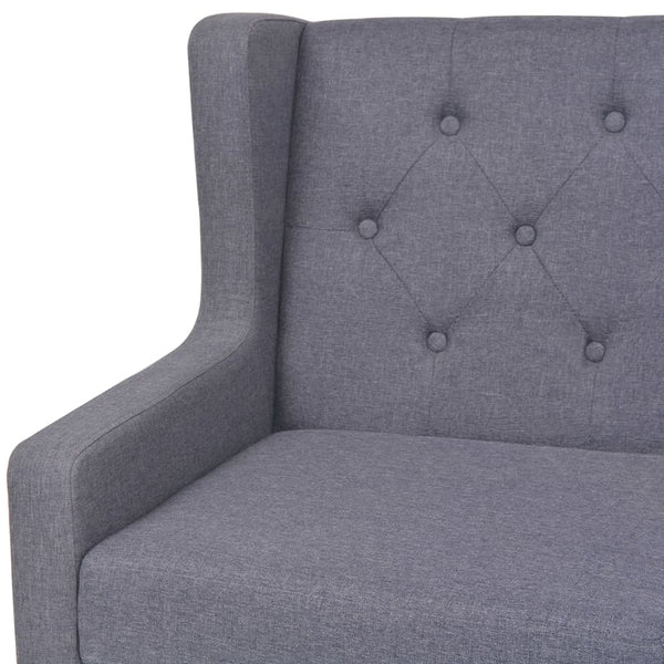 Sofas Armchairs & Couches 3 Seater Sofa Fabric Grey