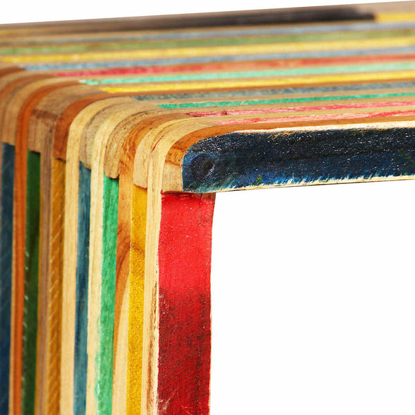 Vidaxl Wall Shelf Set 3 Pcs Multicolour Solid Reclaimed Teak Wall Shelves