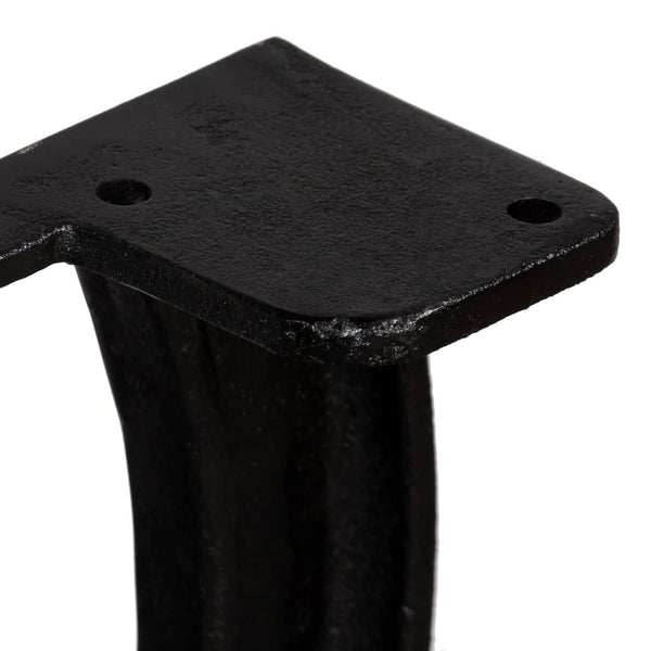 Vidaxl 2 Pcs X Frame Cast Iron Dining Table Legs