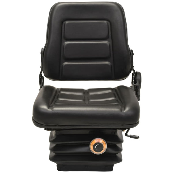 Forklift & Tractor Seat With Suspension And Backrest Heavy Machinery Seats