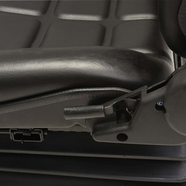 Forklift & Tractor Seat With Suspension And Backrest Heavy Machinery Seats