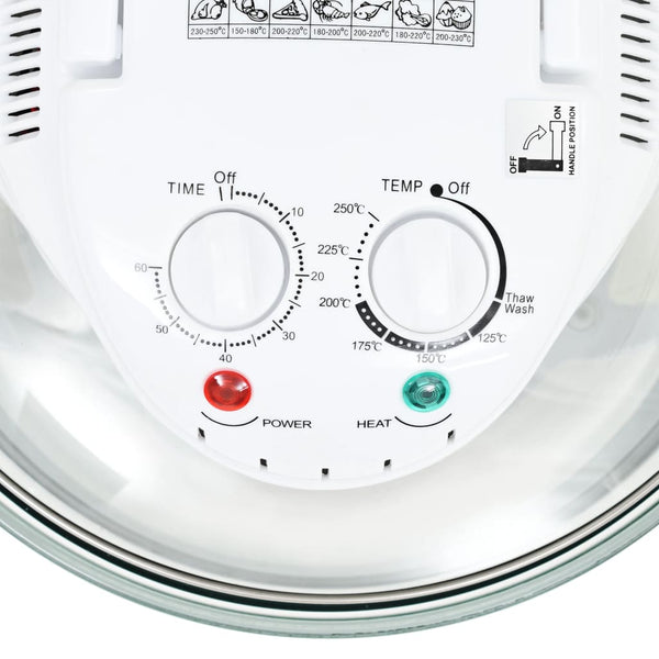 Halogen Convection Oven With Extension Ring 1400 17 L