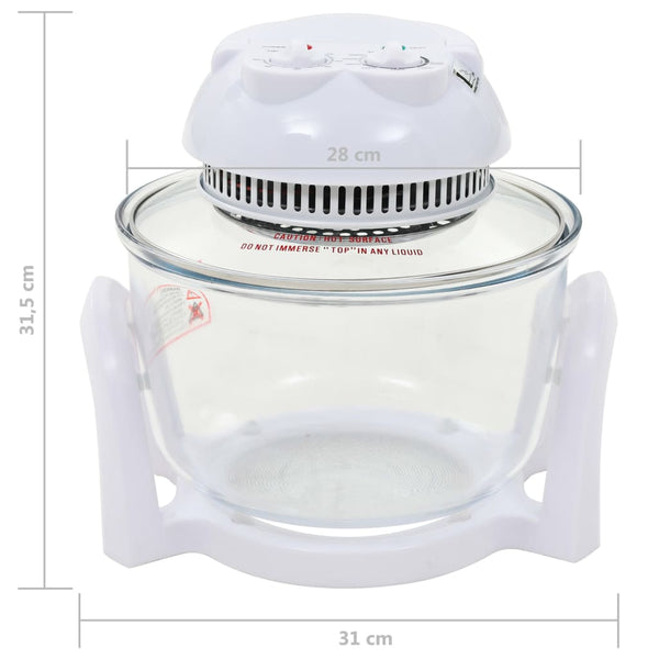 Halogen Convection Oven With Extension Ring 800 10 L