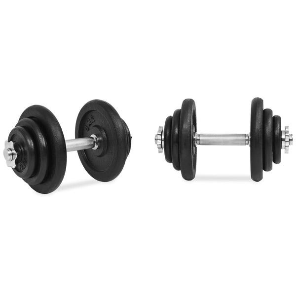 18 Piece Dumbbell Set 40 Kg Cast Iron Dumbbells