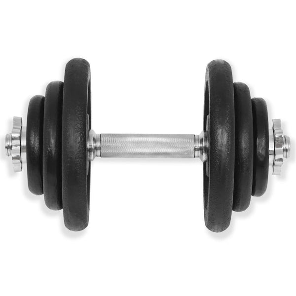 18 Piece Dumbbell Set 40 Kg Cast Iron Dumbbells
