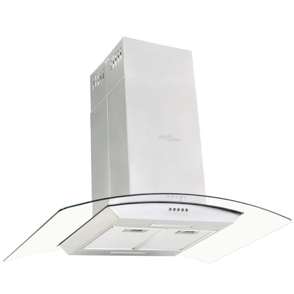 Island Range Hood 90 Cm Stainless Steel 756 Ma/H Led Rangehoods