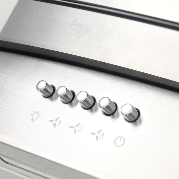 Island Range Hood 90 Cm Stainless Steel 756 Ma/H Led Rangehoods