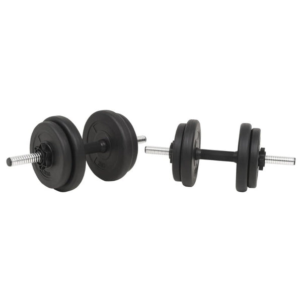 Vidaxl Barbell And Dumbbell Set 30 Kg Barbells & Attachments