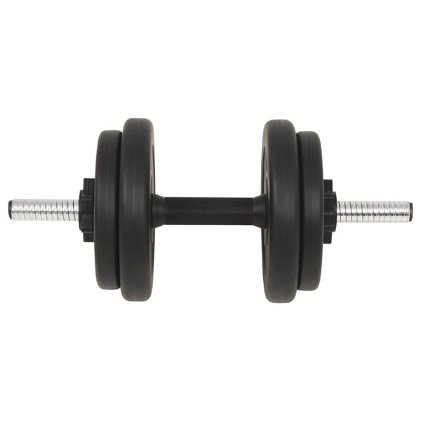 Vidaxl Barbell And Dumbbell Set 30 Kg Barbells & Attachments